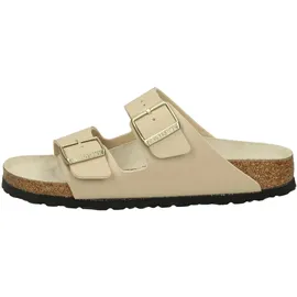 Birkenstock Arizona Birko-Flor schmal triples sandcastle oyster 41