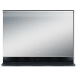 DSK Design LED-Lichtspiegel Black Shelf 80 cm x 60 cm
