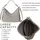 KMISSO 30627 Shopper Veganes Leder Grey