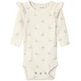 lil' atelier baby Damen Nbfgavo EKO Ls Slim Body Lil Noos, Pastel Parchment, Numeric_74 - numeric_74