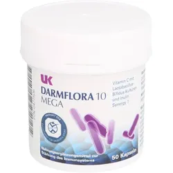 UK-Naturprodukte Ute Keil UK Darmflora 10 Mega Kapseln Vitamine 50 ct 