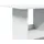 vidaXL Bartisch mit Ablagen 60 x 60 x 102 cm Weiß