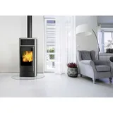FIREPLACE Teramo Stahl gussgrau/Speckstein