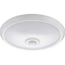 EDM Wandanbauleuchte Kunststoff 30 cm Weiß