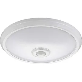 EDM Wandanbauleuchte Kunststoff 30 cm Weiß