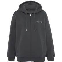 LASCANA Kapuzensweatjacke Damen anthrazit Gr.36/38