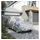 vidaXL Stoffgarage SUV Voll Silbern XL