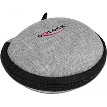 DeLock Kopfhörer Tasche Schwarz