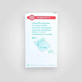 NOBAMED Vlieskompressen 5 x 5 cm 100 Stück