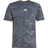 adidas Woven Power T-Shirt Herren, Black WHITE, M