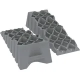 Fiamma Level Up Premium Auffahrkeile 2er-Set Grau