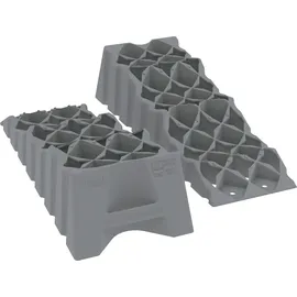 Fiamma Level Up Premium Auffahrkeile 2er-Set Grau
