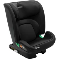 KidsZone Kindersitz 15–36 kg mit Isofix – Kinderautositz Gruppe 2/3, 100–150 cm – Kindersitz ab 4 Jahre i-Size ECE R129 - Schwarz