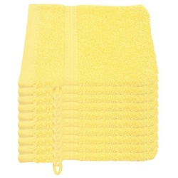 Julie Julsen Waschhandschuh »1-Waschhandschuh-Gelb-Waschhandschuh 15 x 21 cm« (1-tlg) gelb
