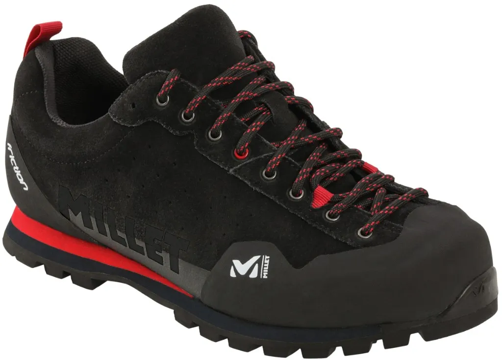 Millet Wanderschuhe Friction (Zustieg, Leder, mittlere Steifheit) schwarz Herren