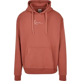 Karl Kani Small Signature Hoodie in Braun, Größe S