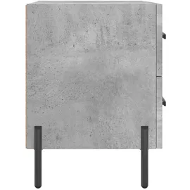 vidaXL Nachttisch Betongrau 40x35x47,5 cm Holzwerkstoff