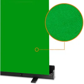 Walimex pro Roll-up Panel Hintergrund grün 165 x 220 cm,