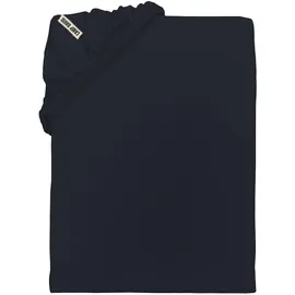 Camp David Spannbettlaken Baumwolle-Jersey 90 x 100 - 100 x 200 cm Blau