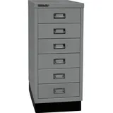 BISLEY MultiDrawer Schubladenschrank 27,9 x 38,0 x 67,0 cm silber