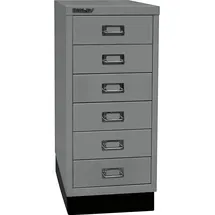 BISLEY MultiDrawer Schubladenschrank 27,9 x 38,0 x 67,0 cm silber