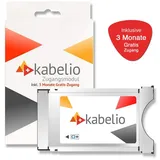 Kabelio CI+ Zugangsmodul inkl. 3 Monate Gratis-Zugang für Sat