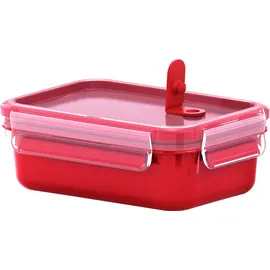 Emsa Mikrowellendose CLIP & MICRO rot 0,55 l, 1 St.