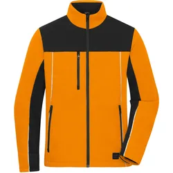 Signal Softshell-Arbeitsjacke - Farbe schwarz, neon, orange - Größe S