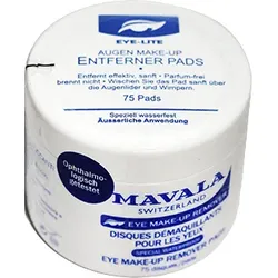 Mavala Augen Make-up-Entferner Pads, 75 Pack