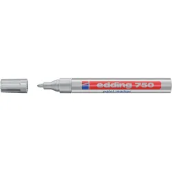 EDDING 750 paint - Marker - permanent - Silber