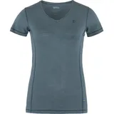 Fjällräven Abisko Cool Kurzarm-t-shirt - Indigo Blue M