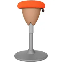 Euroseats Ergonomischer Sitz-Stehhocker / Wackelhocker Pisa - Orange