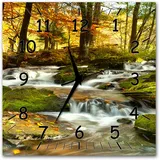 Bilder-Manufaktur BM Funk Quarz Quarzwanduhr Wanduhr Funkwanduhr Funkwanduhren Funkuhr Funkuhren kein Ticken lautlos geräuschlos leise ohne Tickgeräusche groß XXL MF16-9487-funk