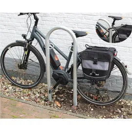 Trutzholm Fahrradständer Fahrradanlehnbügel 111,5 x 40 cm Ø 49 mm grau