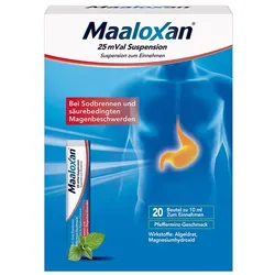 Maaloxan 25 mVal 20X10 ml