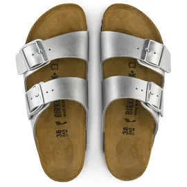 Birkenstock Arizona Birko-Flor silber 40