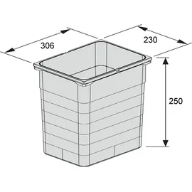 SO-Tech Ninka Eins2vier 15 l Dunkelgrau
