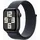 Apple Watch SE 2024 GPS + Cellular 44 mm Aluminiumgehäuse Mitternacht, Sport Loop Tinte