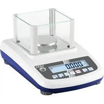 Kern & Sohn Kern PFB 120-3 Präzisionswaage Wägebereich (max.) 120 g Ablesbarkeit 0.001 g über Steckernetzteil Silber
