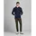 JACK & JONES Basic Reißverschlusspullover Navy Blazer / Regular Fit XS