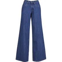 URBAN CLASSICS Ladies Mid Waist Wide Denim -