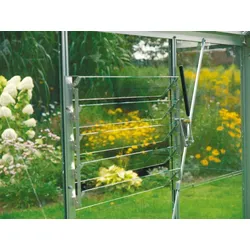 Vitavia Lamellen-Wandfenster aus Aluminium, alu eloxiert