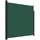 vidaXL Seitenmarkise 200 x 500 cm Dunkelgrün Polyester