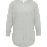 QS Strickpullover grau L