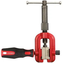 KS Tools FLAREFIX 1 Universal-Bremsleitungs-Bördelgerät-Satz mit Hydraulik-Spindel, 16-tlg.