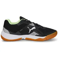Puma Solarflash II Leichtathletik-Schuh, Black White-Fizzy Light-Gum, 44
