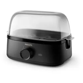 Philips HD9137/90 6 Eier + Pochierschale + Eierstecher Schwarz