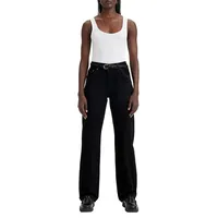 Levi's 501 90s Jeans Straight Leg in Schwarz-W28 / L30