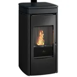 Edilkamin Pelletofen | YANA 7 EVO | 6,9 kW | Keramik schwarz