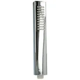 tecuro DESIGN - Stabhandbrause ew-036 mit Antikalkdüsen, 1-strahlig, Kunststoff verchromt